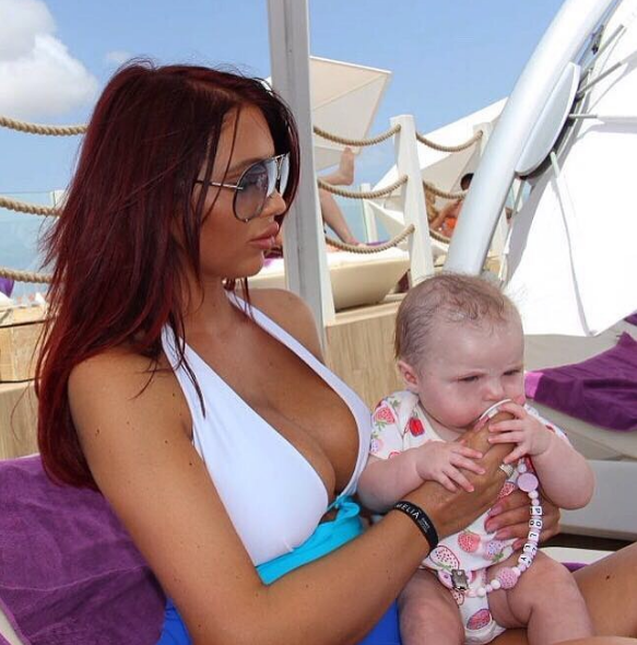  Amy Childs' fans defended her after she shared this picture of Polly