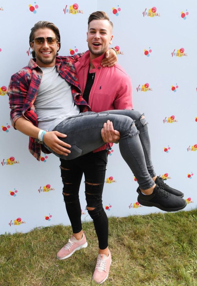  Kem and Chris became close pals on Love Island this summer