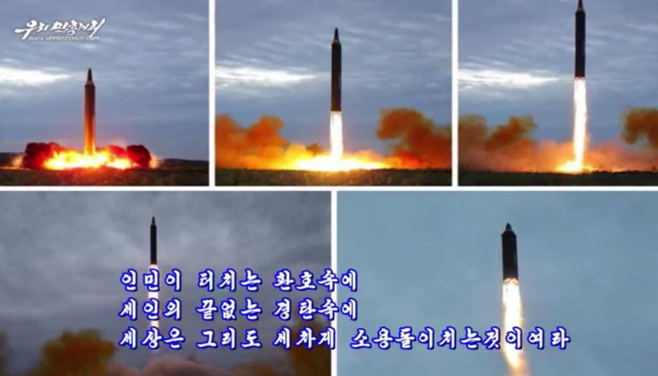  North Korea alarmed the region with its most powerful test to date on Sunday