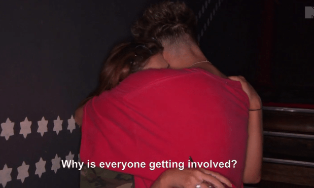  Chloe sobbed that nobody had her back and she felt 'ganged up on' as she hugged Marty at the club