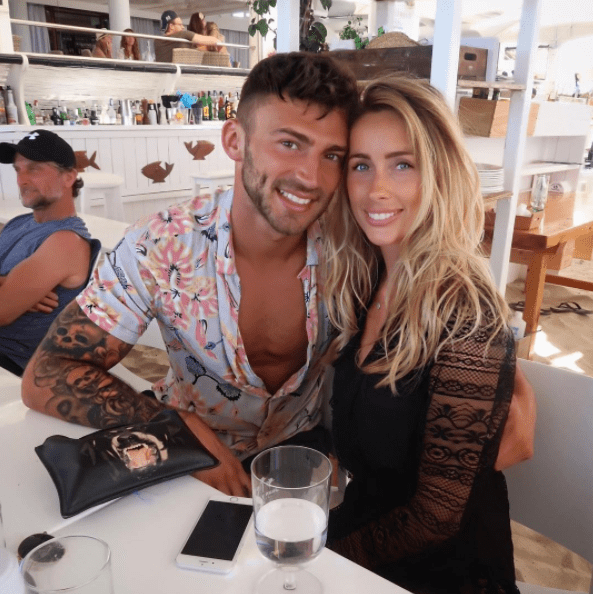  Danielle Fogarty was previously engaged to Jake Quickenden