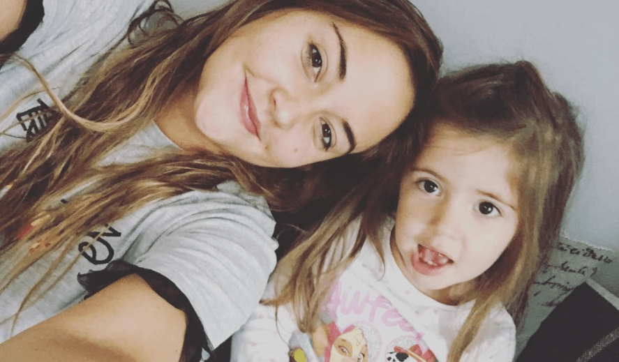  Jacqueline has to support her young daughter Ella