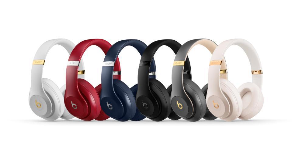  The Beats Studio3 headphones come in six different colours