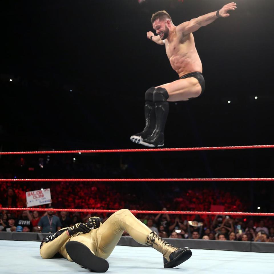  Finn Balor stomps Goldust