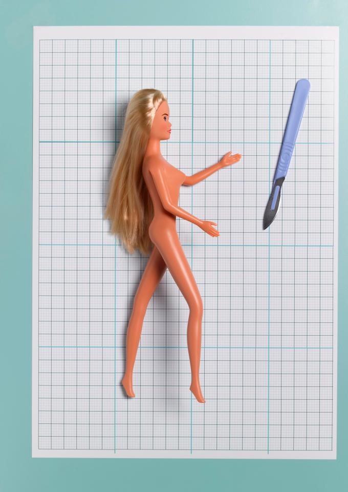  The intimate cosmetic op has now become known as the 'barbie' vagina