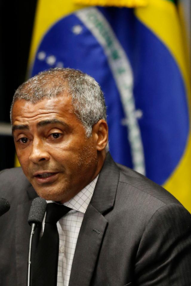  Romario confirms he will be running for presidency of Brazilian FA