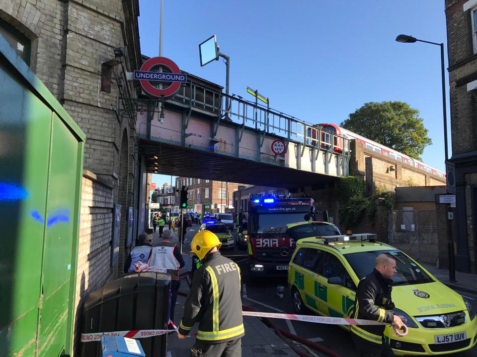  The explosion struck Parsons Green Tube station on the morning of September 15