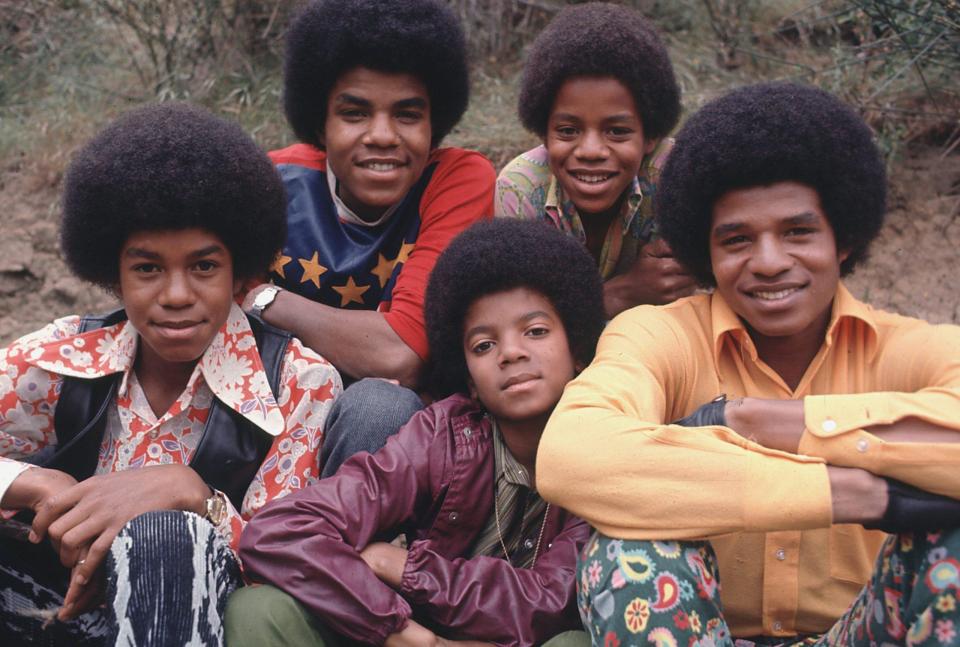  Tito, second left, with the rest of the Jackson 5