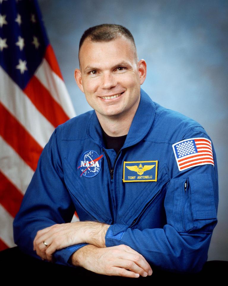  Astronaut Tony Antonelli travelled on two separate missions to the International Space Station