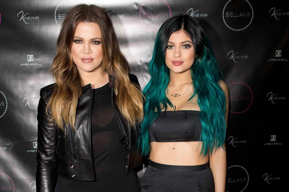  Khloe and Kylie are two fifths of the Kardashian sisterhood