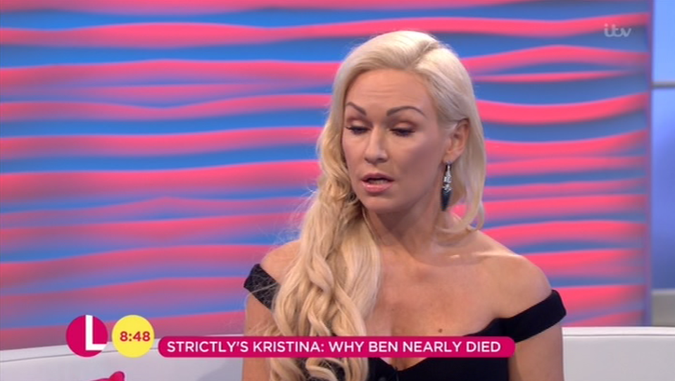 Kristina revealed the news on Lorraine this morning