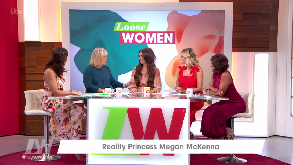  The Loose Women panel were impressed with her voice