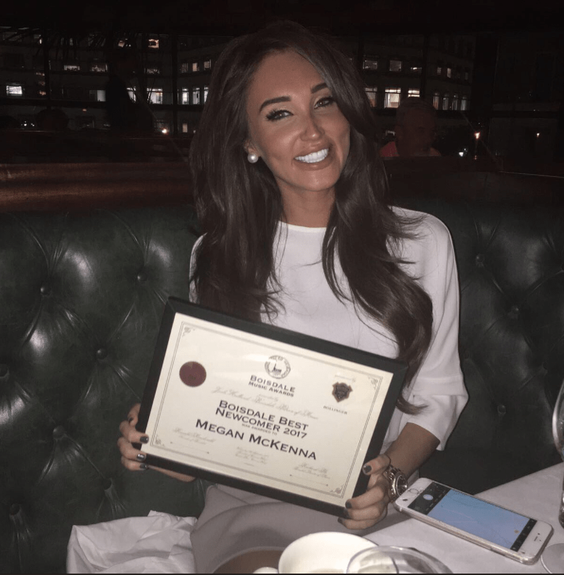  Megan McKenna was crowned best newcomer as her country career takes off