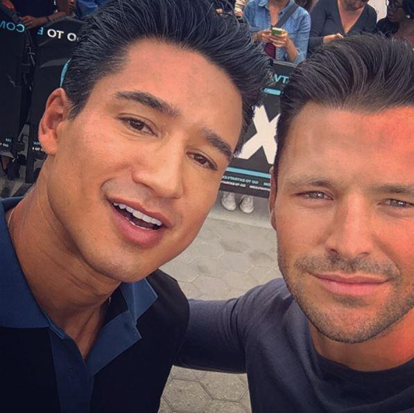  Mark is joining Extra TC to work with actor-turned-TV host Mario Lopez