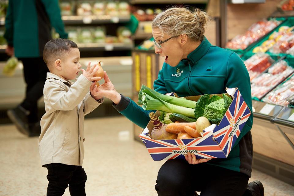  The new veg box is aimed at making eating fresh food more affordable for families