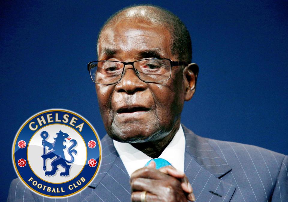  Robert Mugabe once revealed he was a Chelsea (and Barcelona) fan