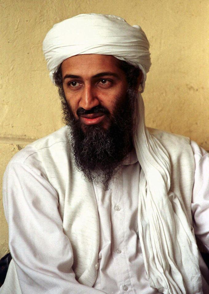  Mass murderer Osama Bin Laden was killed in 2011 by US special forces in his Pakistan hideout before being taken to the USS Carl Vinson from which is battered corpse was tossed into the sea