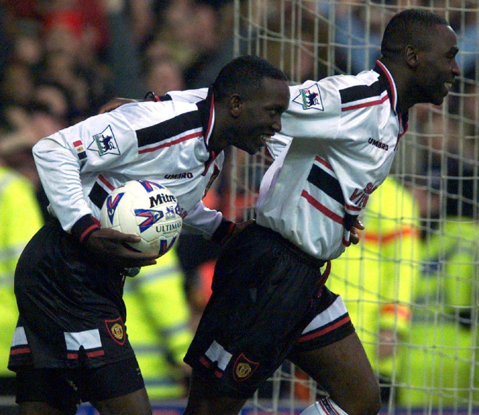  Andy Cole and Dwight Yorke both offered pace and instinctive finishing ability in an unbeatable pairing for Manchester United