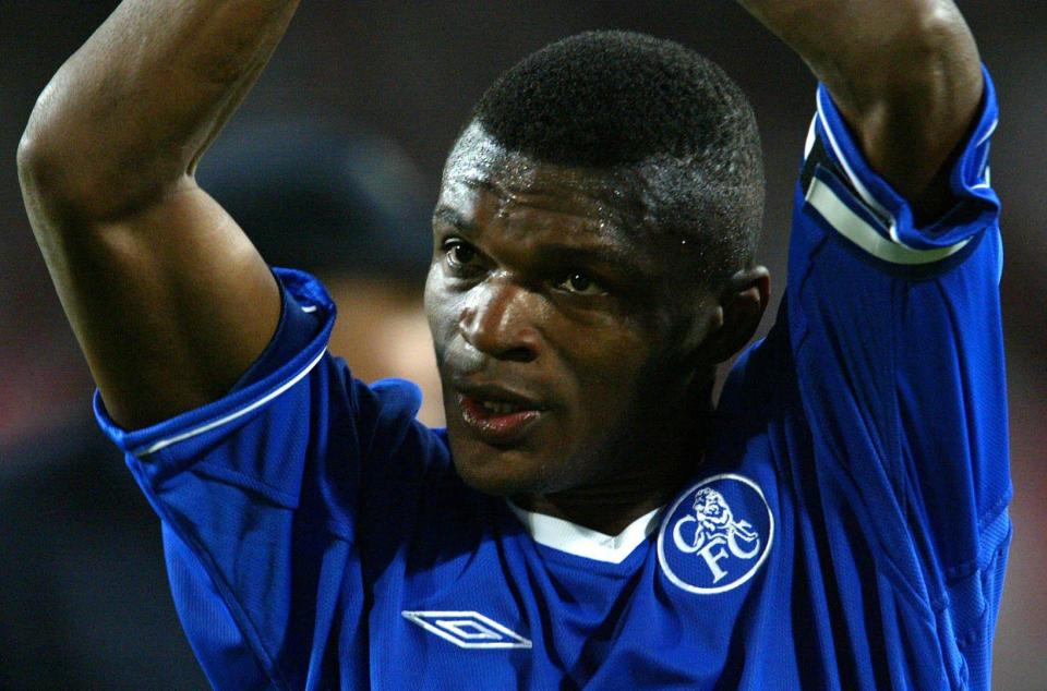  Marcel Desailly enjoyed a stint in the Premier League with Chelsea