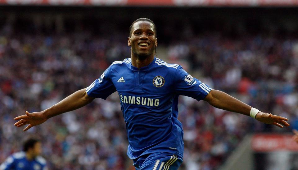  Didier Drogba spent nine years at Stamford Bridge