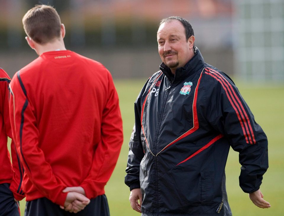  Benitez appeared to listen to his advice as the move failed to materialise