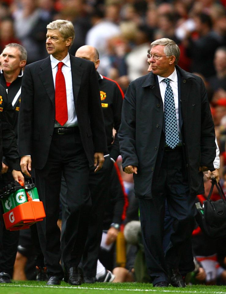  United approached Wenger in 2002 to replace Sir Alex Ferguson