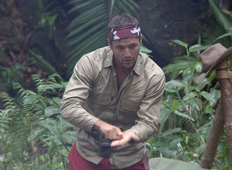  His time in the I'm A Celebrity jungle was also left out