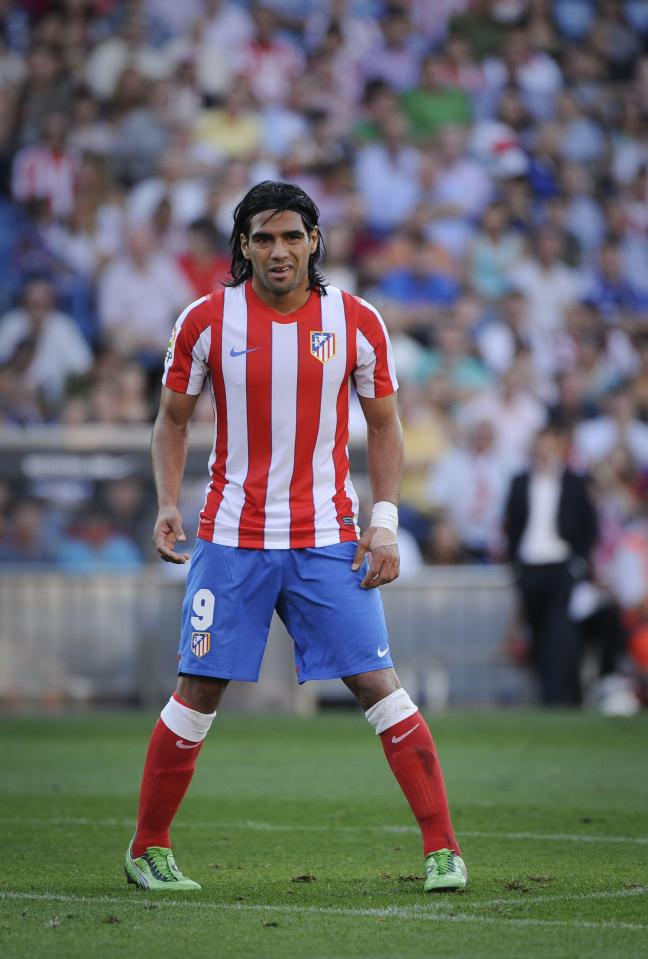  At £35million, Radamel Falcao is Atletico Madrid's current record signing