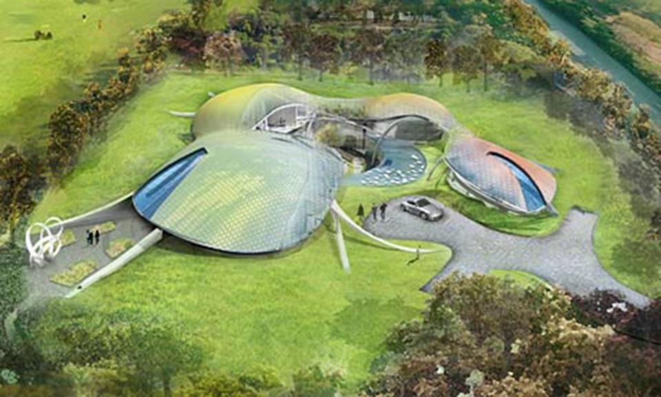  The couple had wished to build a £5m eco-home dubbed the 'Teletubby house'