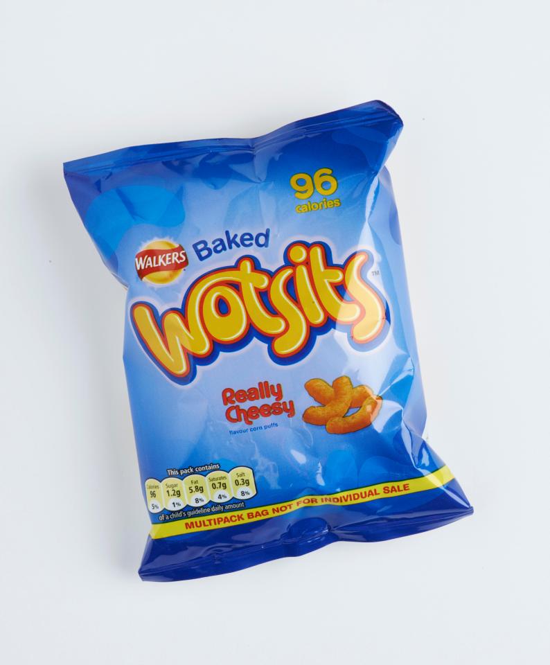  One of the best packets for getting more crisps was Wotsits which contained just 18 per cent air