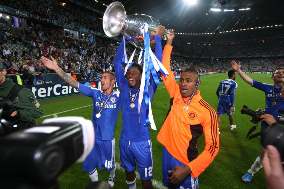  John Obi Mikel won the Champions League in his ten years with Chelsea