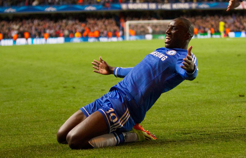  Demba Ba came up with a couple of important goals for Chelsea