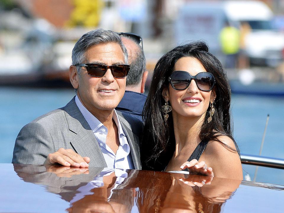  George and Amal Clooney are among celebrities who own fancy villas and gardens near Lake Como