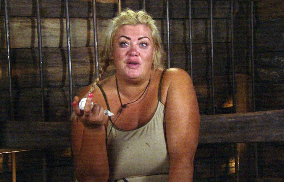  Gemma quit I'm A Celebrity after just three days in 2014 and she claims it's because of the 'severe beating' she endured