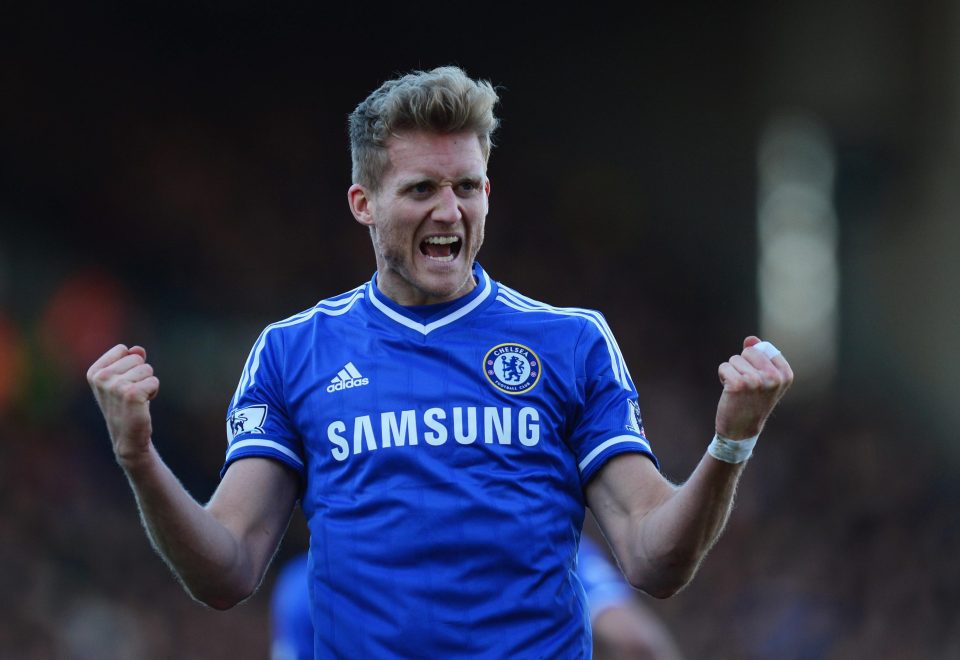  Andre Schurrle spent two years at Chelsea