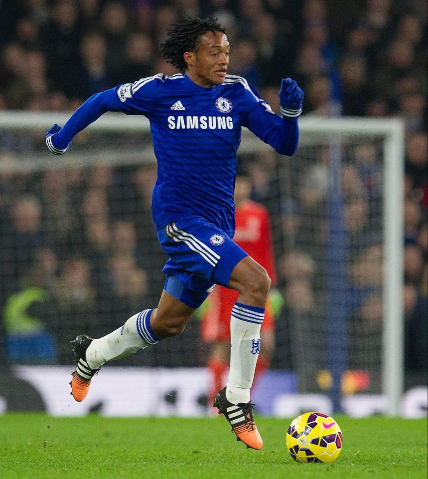  Juan Cuadrado never looked settled as a Chelsea player