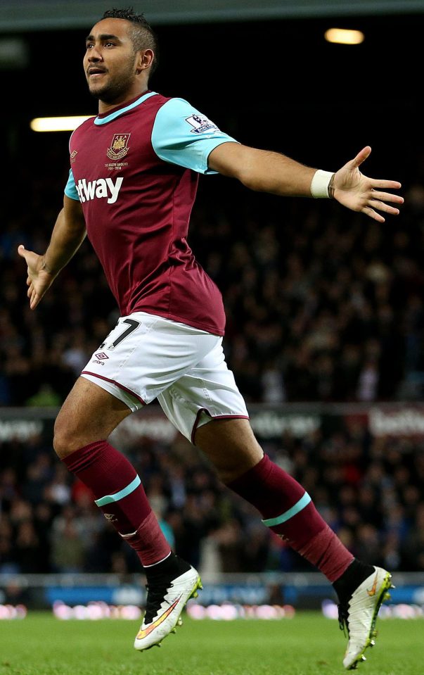  The Frenchman left a sour taste in West Ham fans' mouths... but he did score some great goals