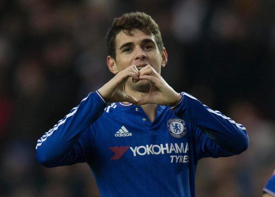  Oscar showed his love of money by leaving Chelsea for China