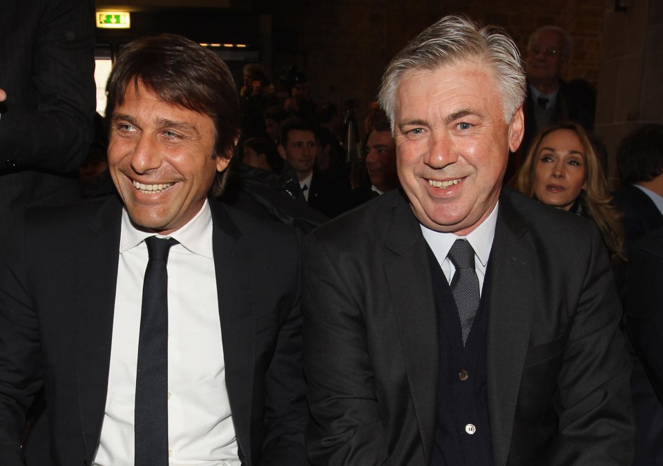 Antonio Conte and Carlo Ancelotti are both in frame to replace Vincenzo Montella