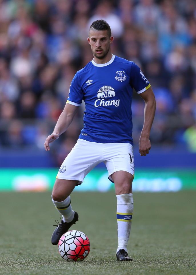  Mirallas has made over 150 appearances for the Toffees