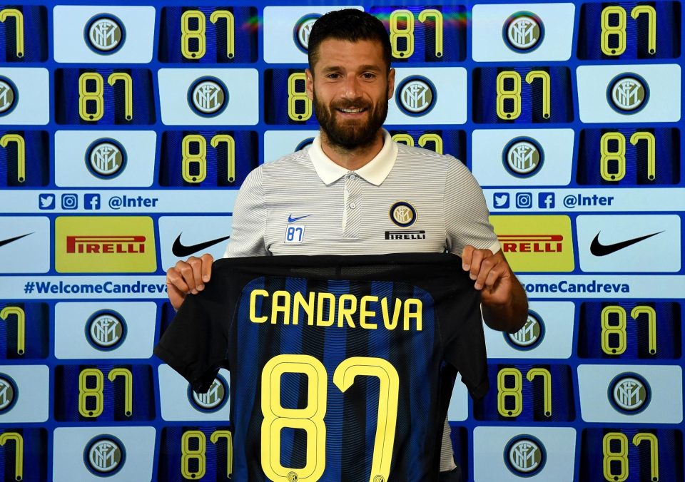  Antonio Candreva joined Inter from Lazio last year for £19million