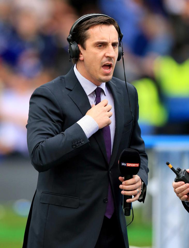  Gary Neville believes Manchester United's scorelines are flattering them