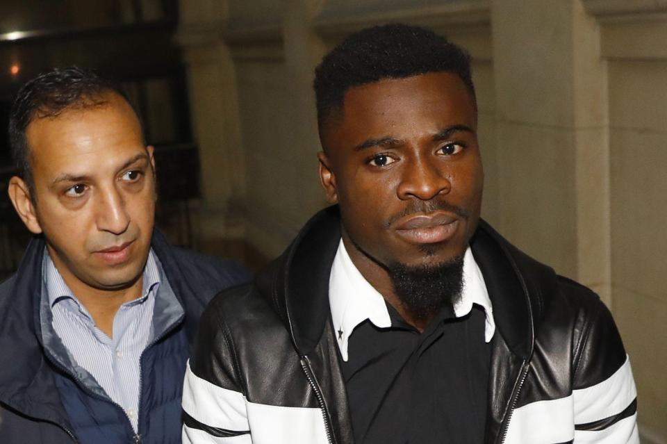  Sege Aurier was convicted of assaulting a police officer last year