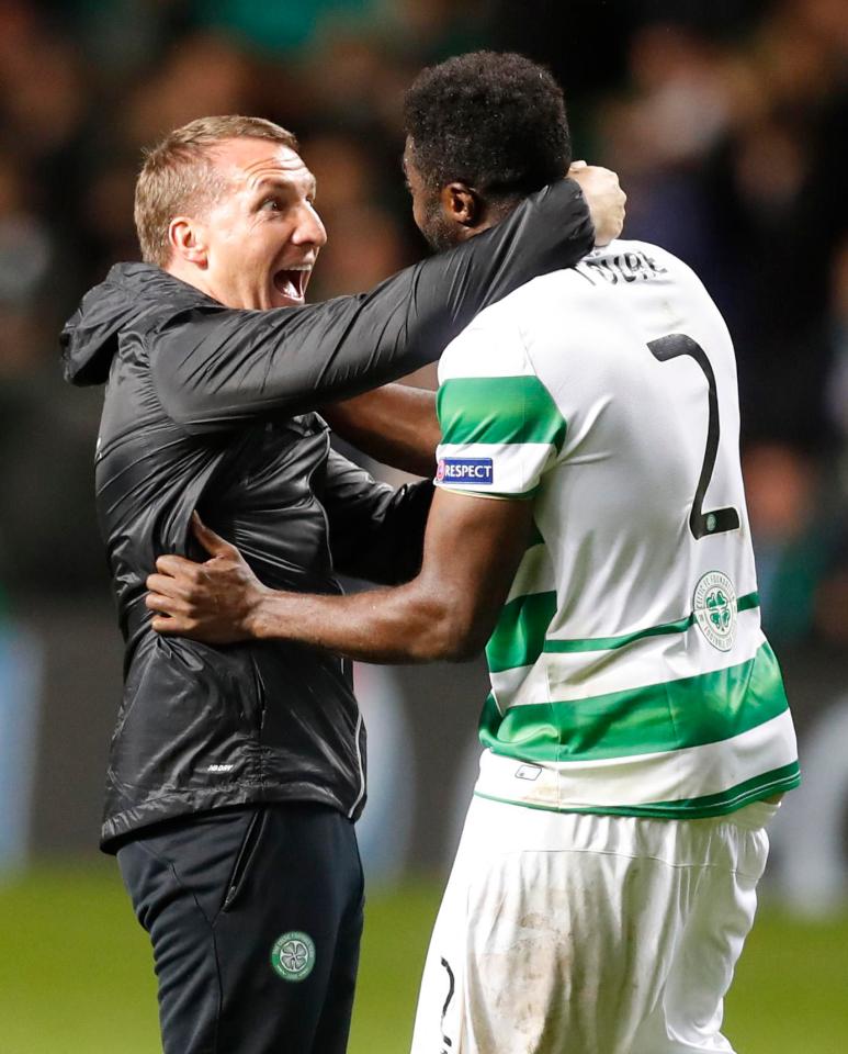  Toure has played for Brendan Rodgers at Liverpool and Celtic