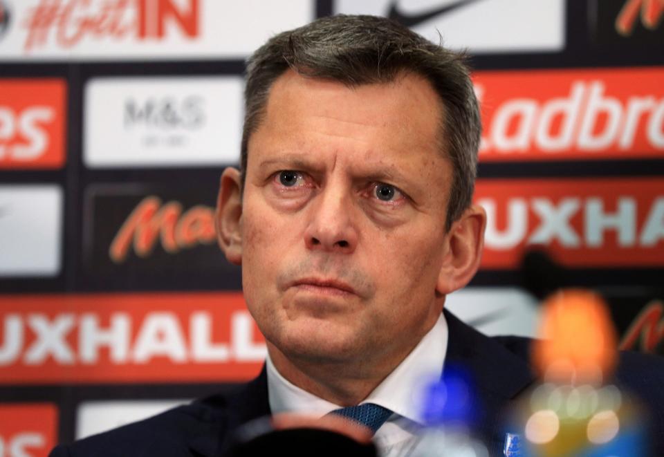  FA chief executive Martin Glenn would not give further details beyond saying there was no allegation of the law being broken