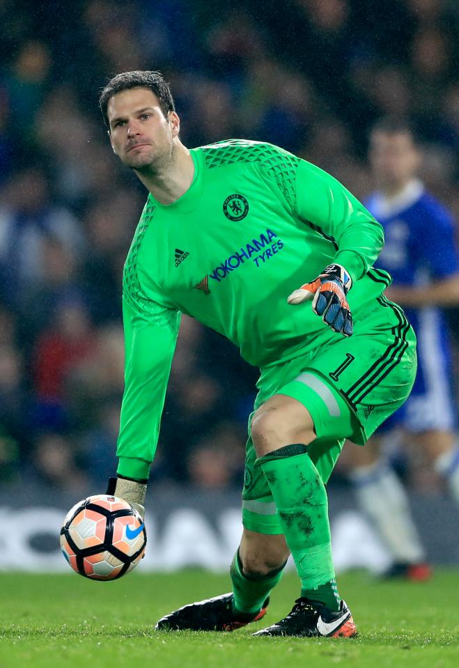  Begovic proved a reliable stand-in keeper for Thibaut Courtois