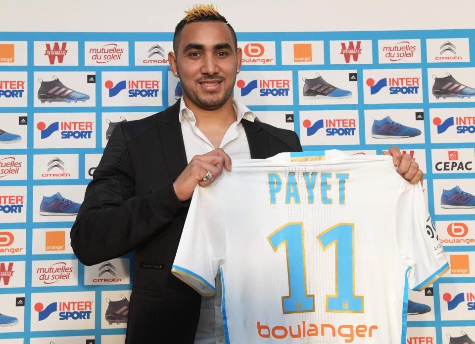  Dimitri Payet forced his return to Marseille from West Ham last January