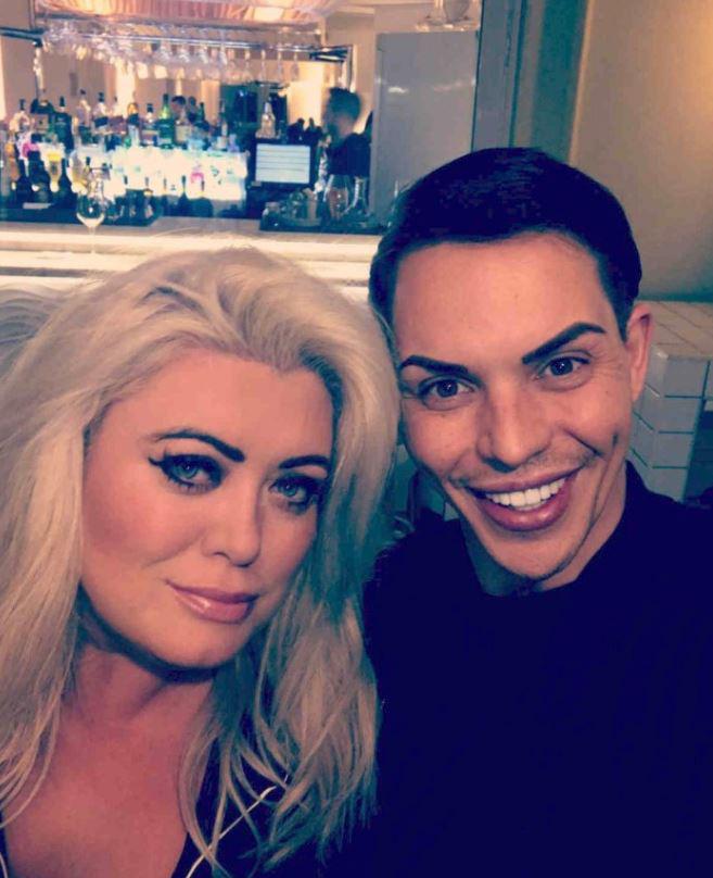  Bobby with BFF Gemma Collins