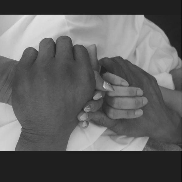  Mel B posted this photo on Instagram when her father passed away