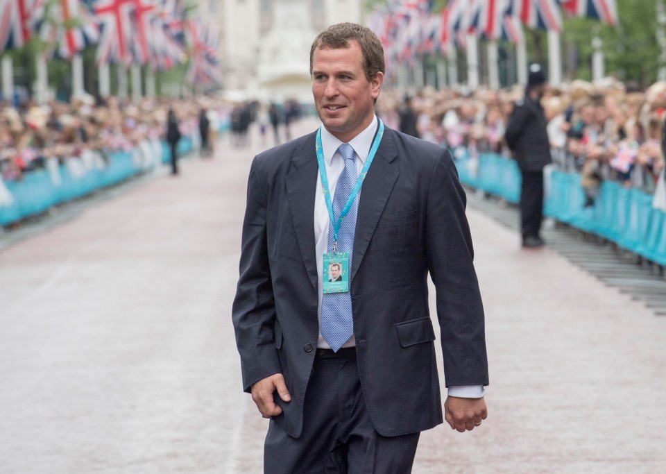 Peter Phillips was the Queen’s first grandchild, and is currently thirteenth in line to the throne